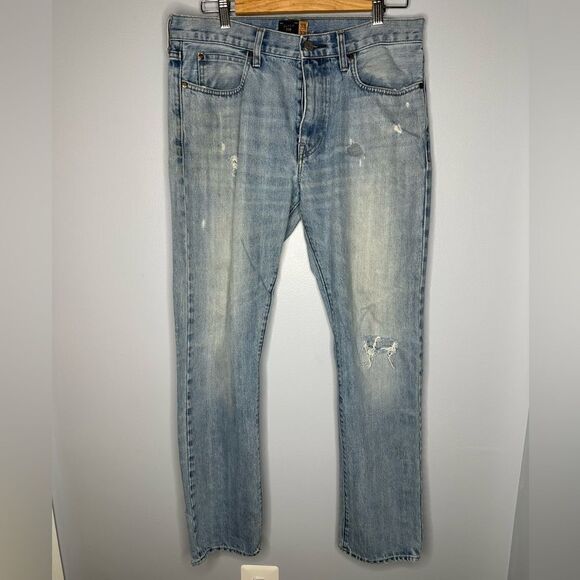 J. Crew Men’s 770 Button Fly Kaihara Denim Jeans 32 x 32 - Picture 1 of 4